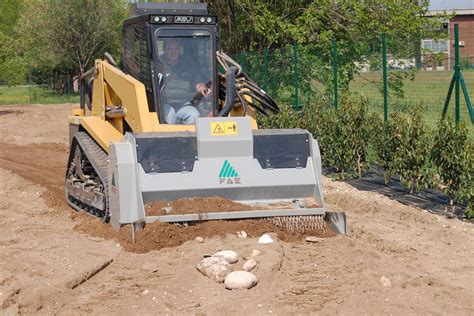 skid steer stone crusher|rock crusher attachment for tractor.